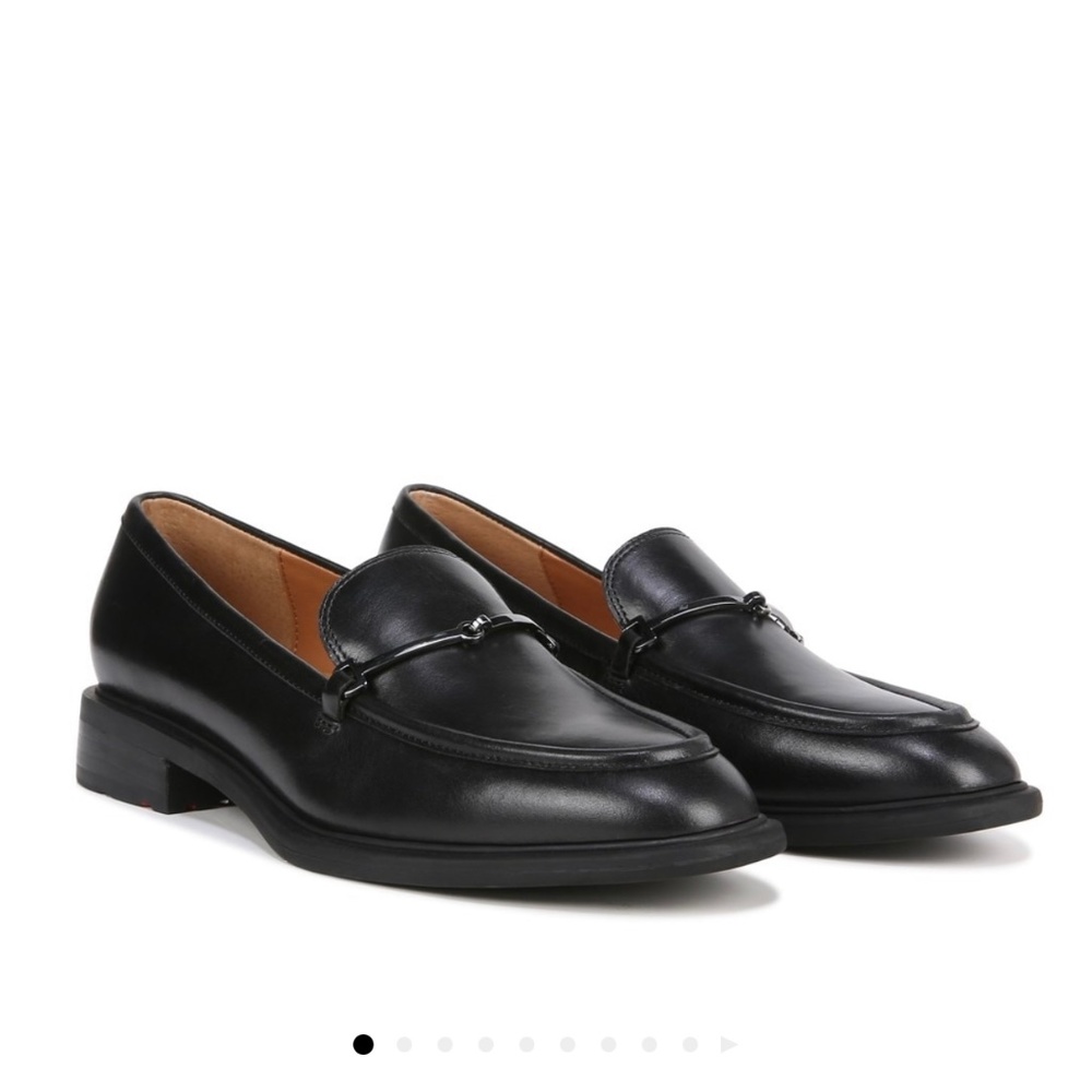 Franco Sarto Eda Bit Loafer- black leather